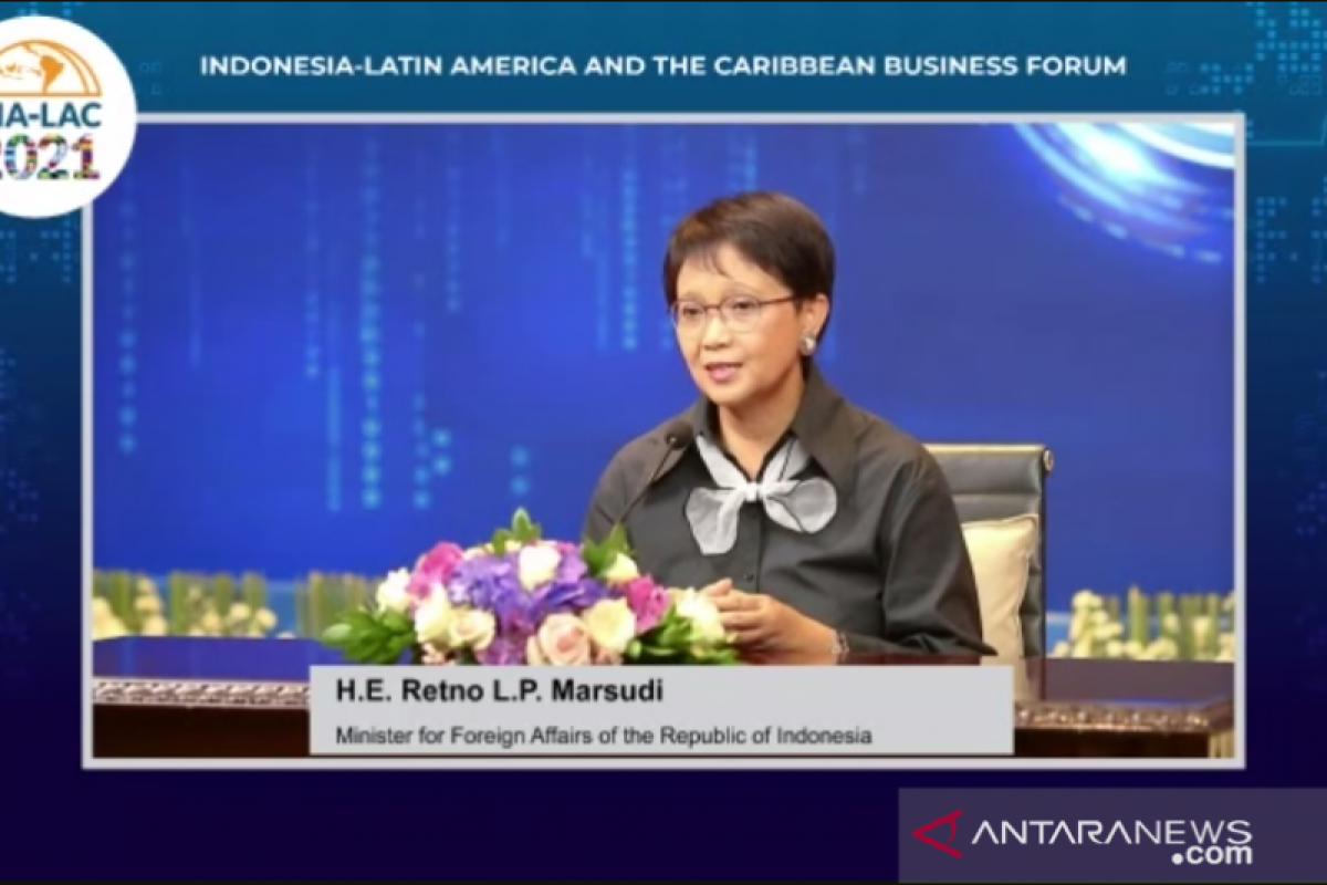 Menlu Retno Marsudi nyatakan perdagangan Indonesia-Amerika Latin bergerak positif