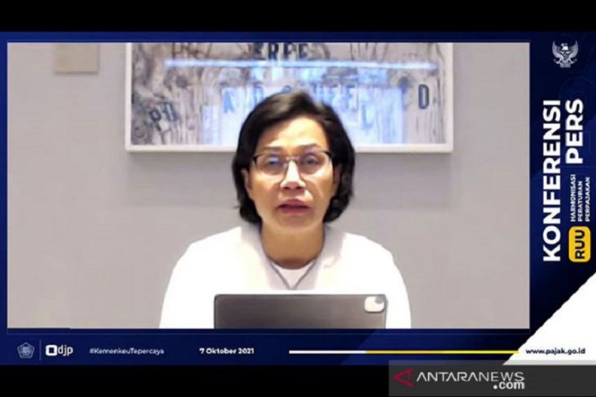 Menkeu Sri Mulyani optimistis ekonomi akhir 2021 bisa tumbuh 4 persen