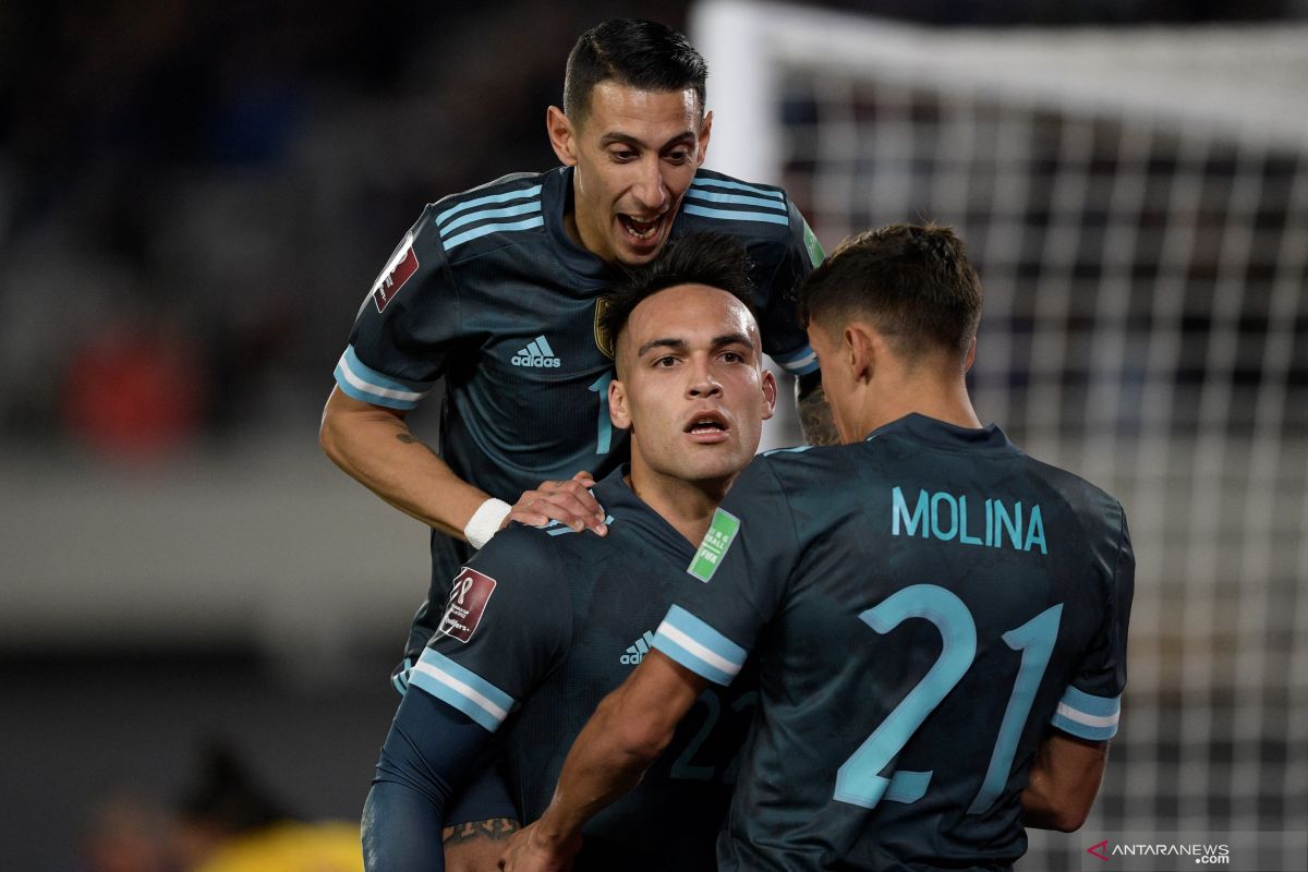 Gol tunggal Lautaro Martinez bawa Argentina kalahkan Peru