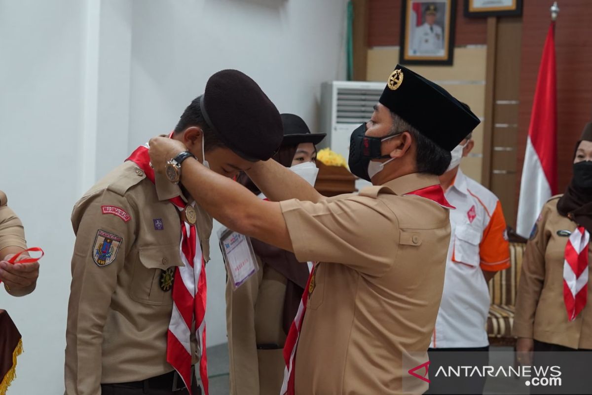 59 anggota Pramuka HSS ikuti Jota Joti Nasional tahun 2021