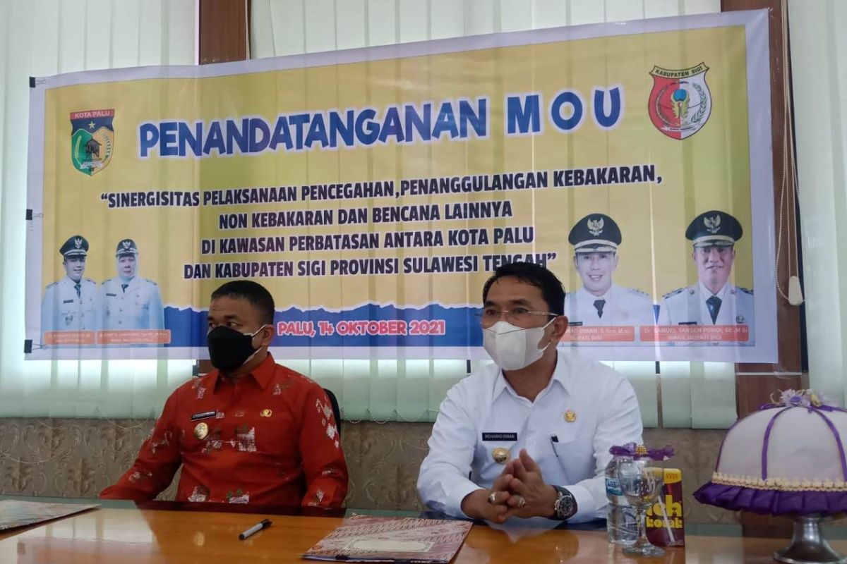 Pemkab Sigi - Pemkot Palu kerja sama penanggulangan kebakaran