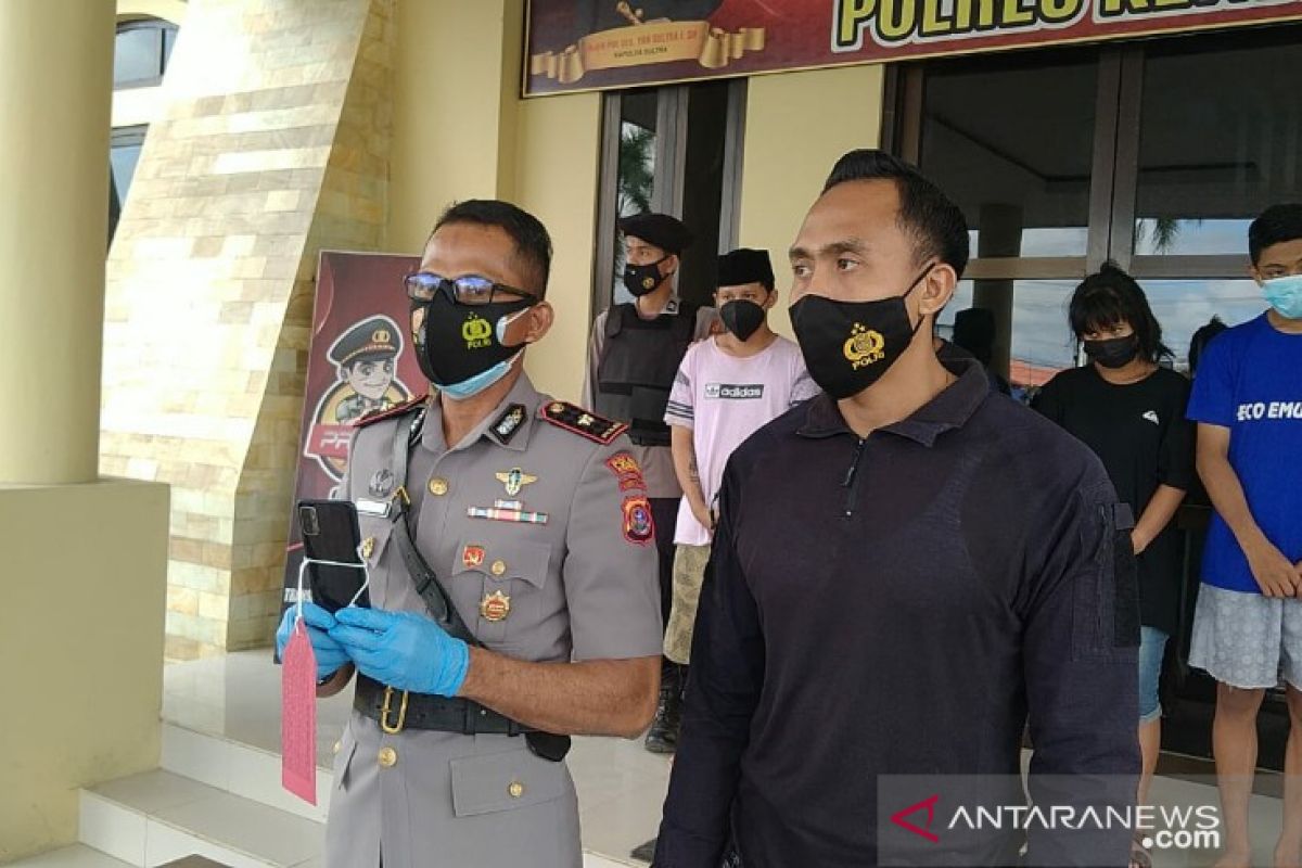 Polisi tangkap pasangan kekasih lakukan aksi curanmor di Kendari