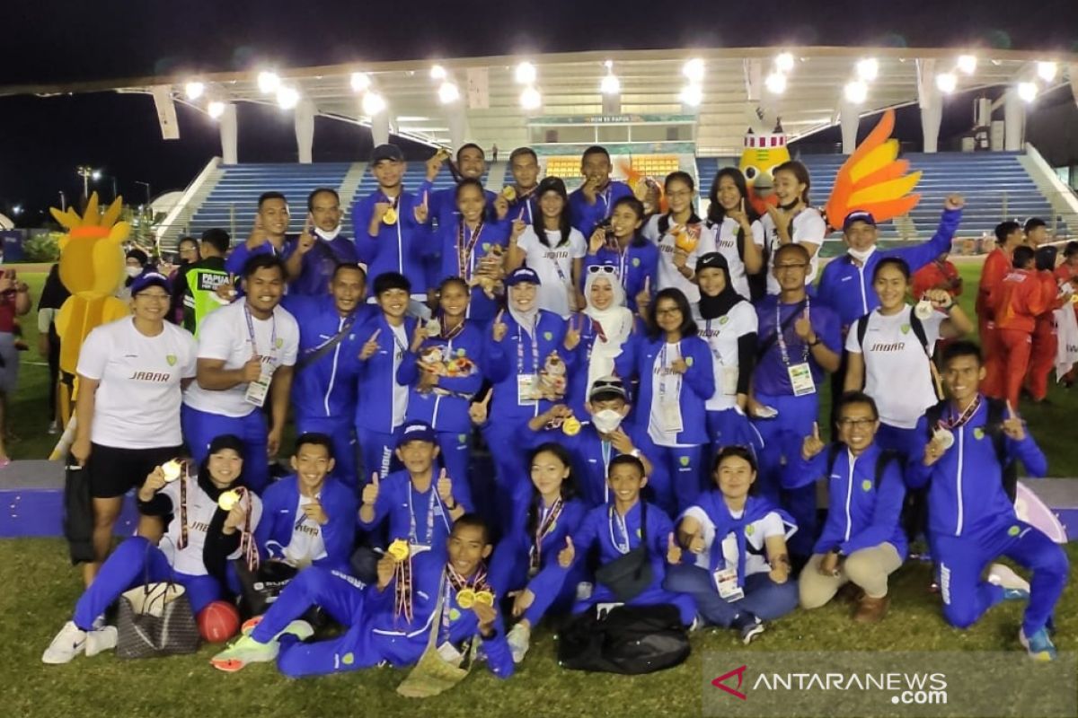 Jawa Barat juara umum cabang atletik