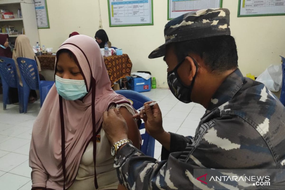 Serbuan Vaksinasi Maritim, TNI AL TBA sasar desa pesisir pedalaman