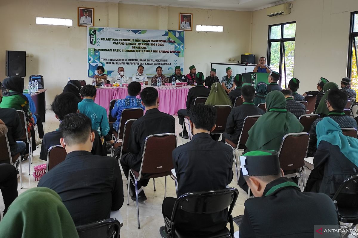 HMI Cabang Barabai gelar Basic Training Akbar