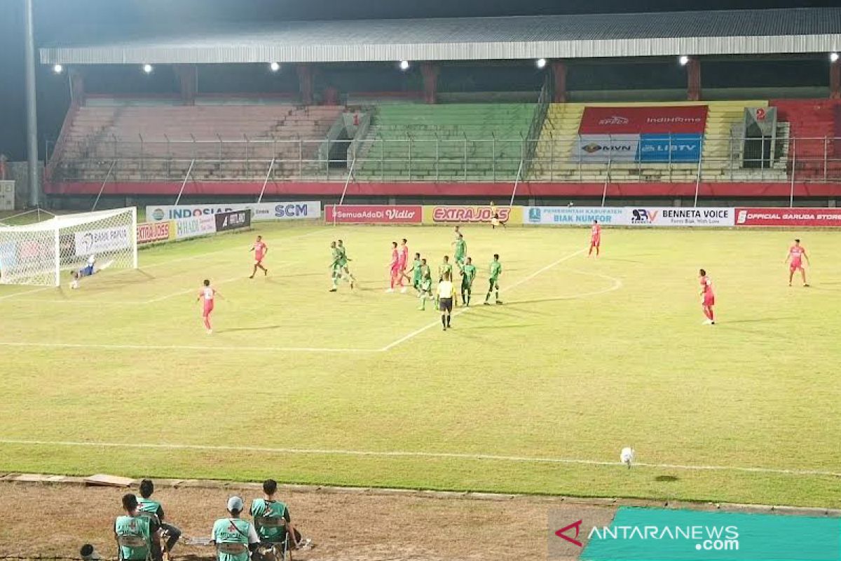 Gol tunggal Ronaldo bawa Kalteng Putra menang atas PSBS Biak