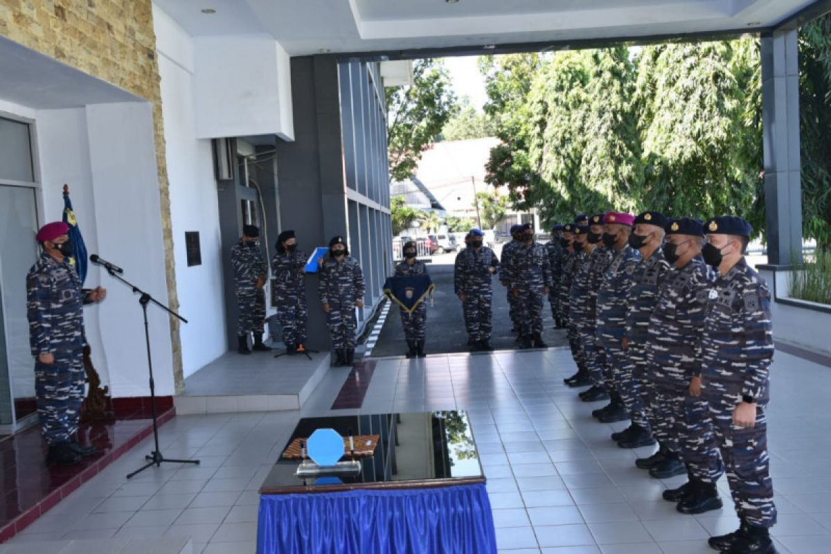 Kolonel Laut (P) May Sihombing jabat Wadan Lantamal VIII