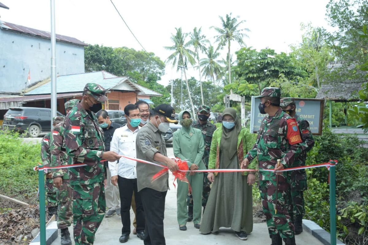 Bupati Satono apresiasi sinergi TNI-masyarakat perbatasan dalam TMMD