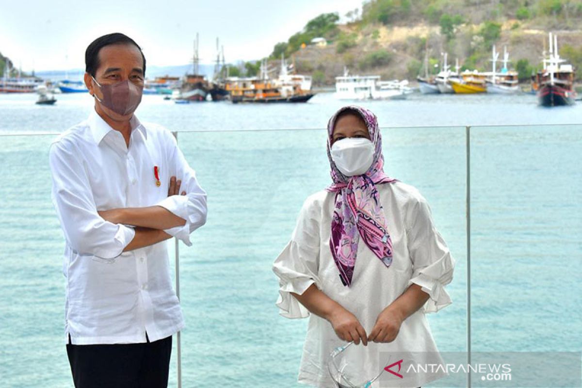 Presiden Jokowi resmikan penataan sejumlah kawasan di Labuan Bajo