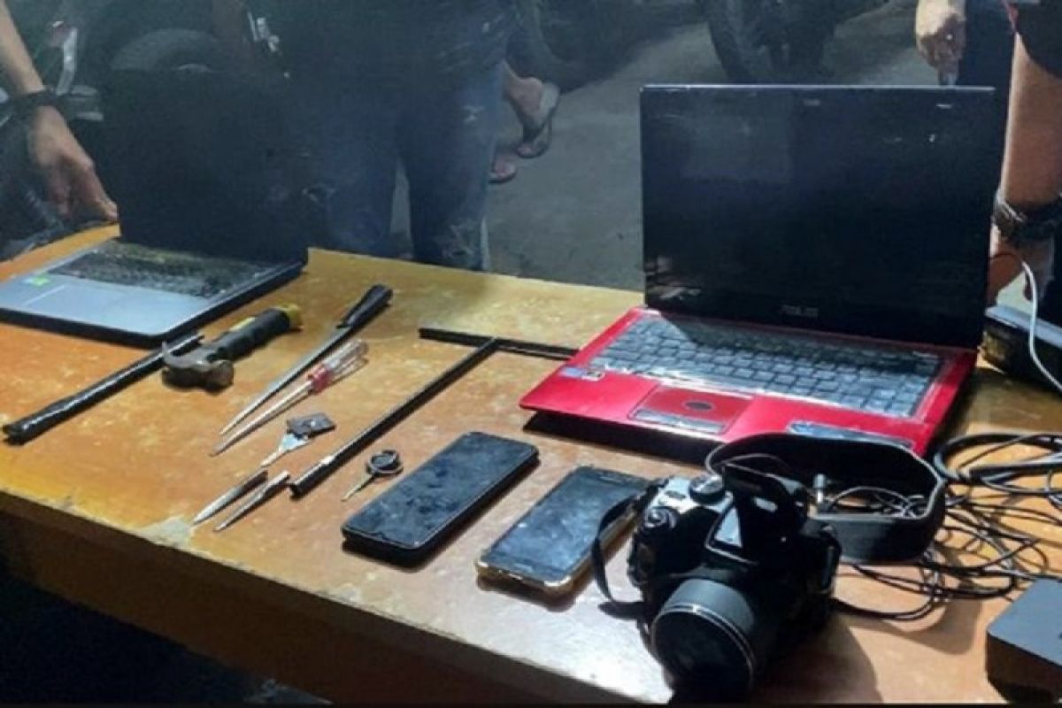 Polisi ringkus residivis pencurian alat elektronik-sepeda motor