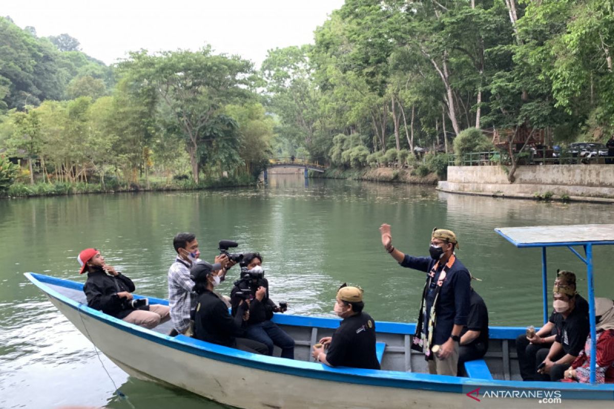 Menparekraf Sandiaga Uno kunjungi Desa Wisata Sanankerto di Malang