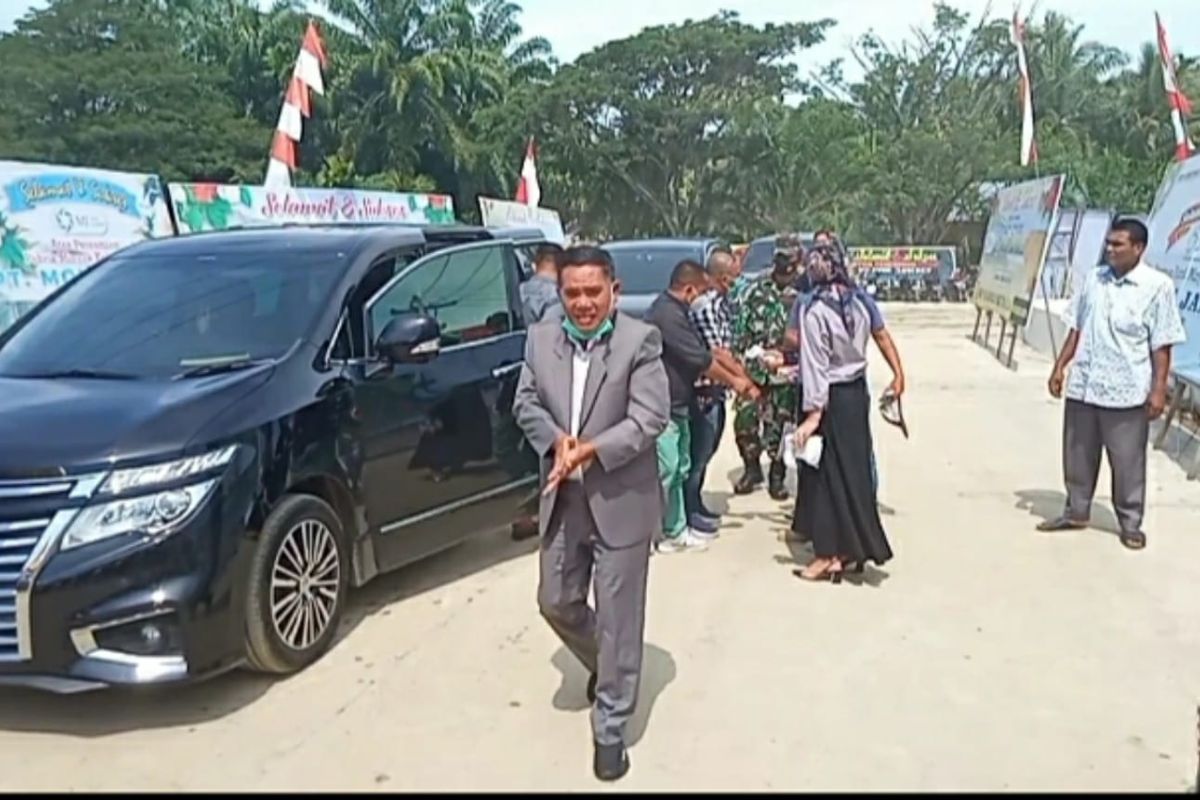 Begini penampilan Akmal Ibrahim saat resmikan PMKS Mon Jambee