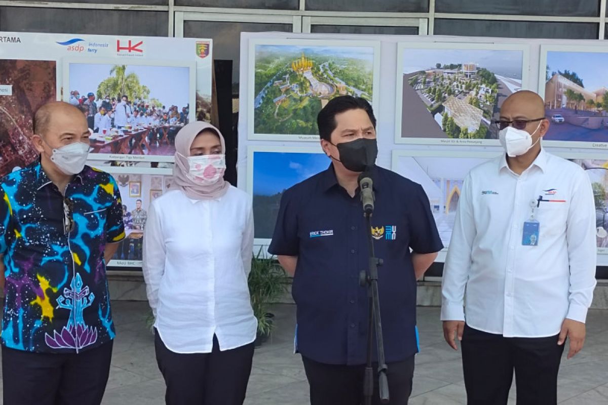 Menteri BUMN harap masyarakat dukung PSN Bakauheni Harbour City