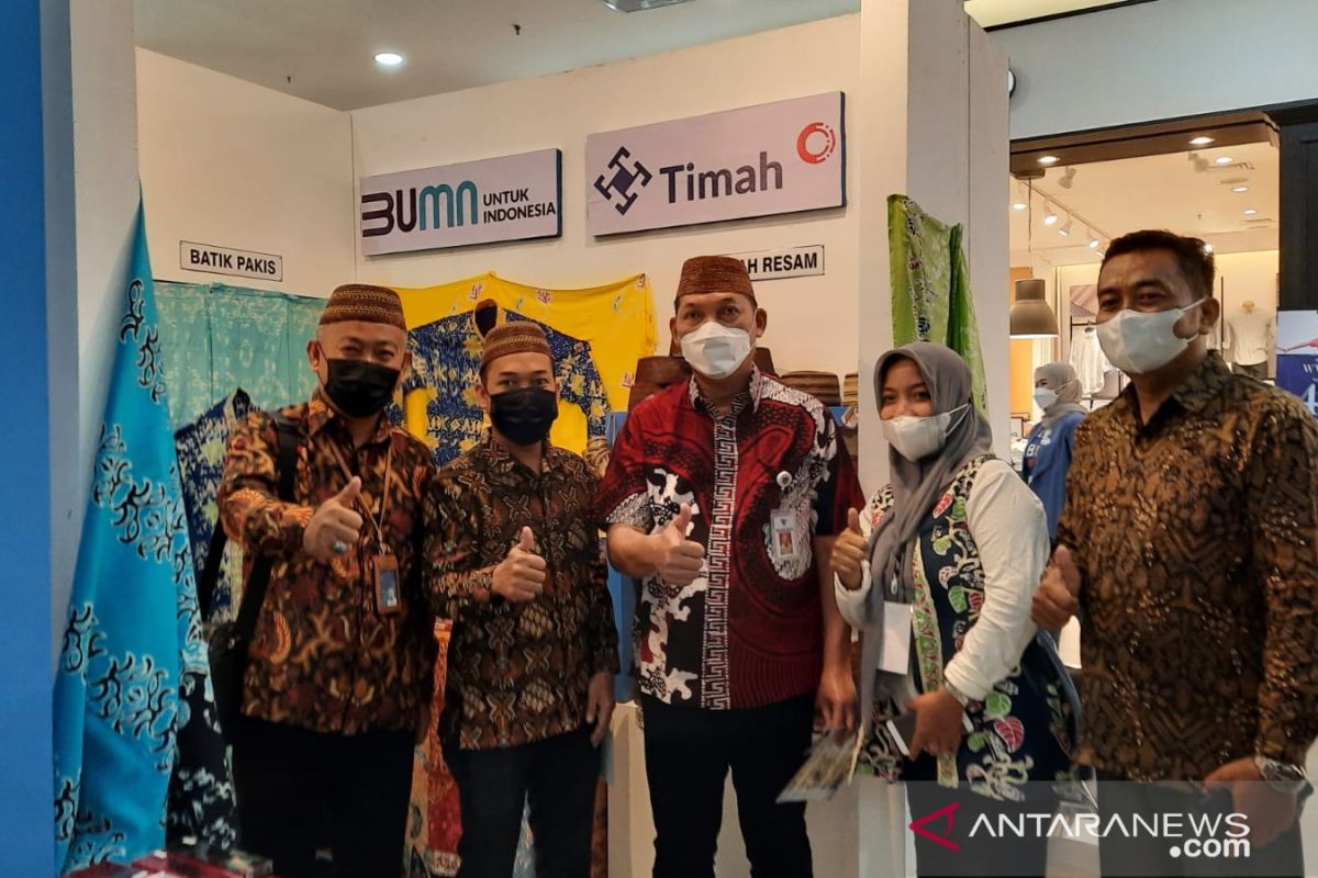 PT Timah promosikan produk UMKM Babel di Pameran BUMN Great Sale 2021