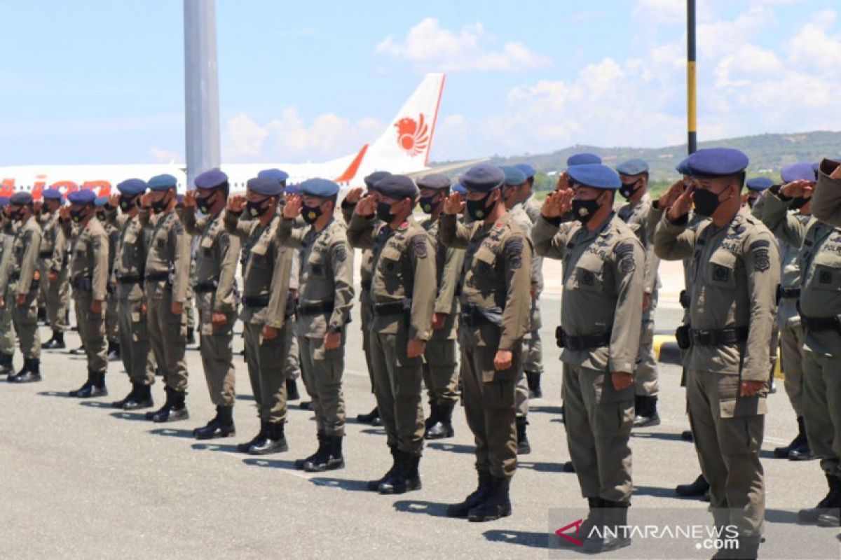 150 personil Brimob Polda Jambi gabung di Satgas Madago Raya