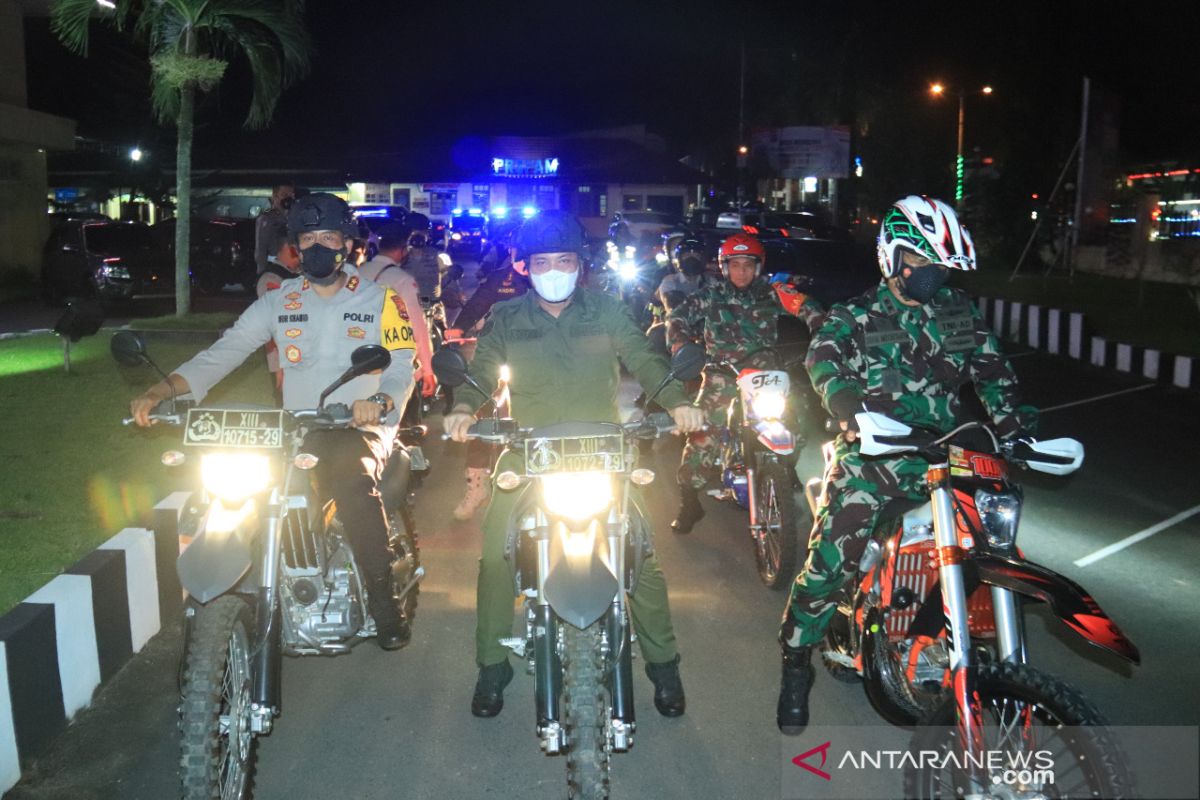 Wali Kota bersama Forkopimda pimpin patroli gabungan PPKM level II