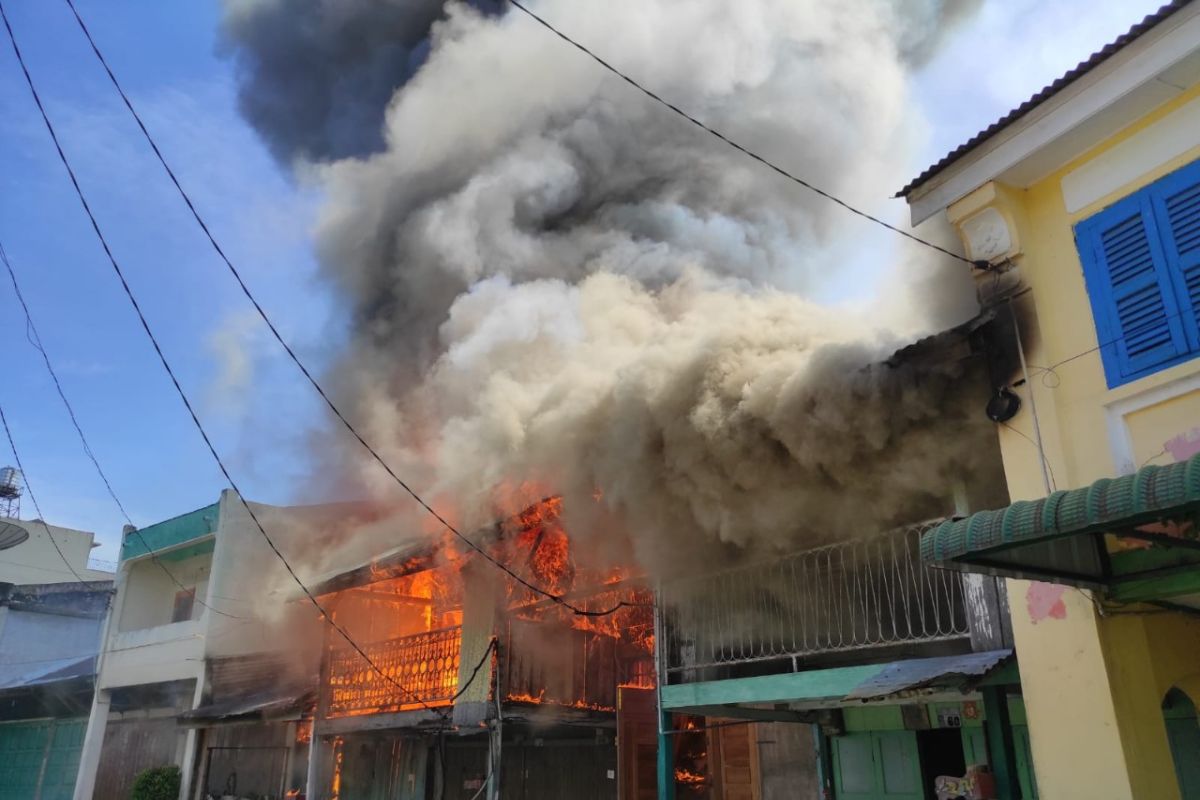 Empat rumah di Kuala Langkat musnah terbakar