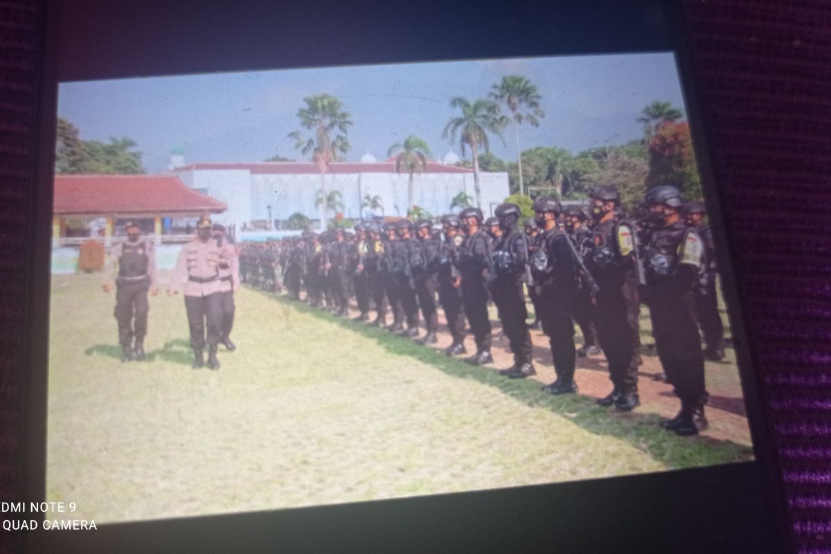 Satuan Brimob Banten terjunkan 182 personel amankan Pilkades Pandeglang