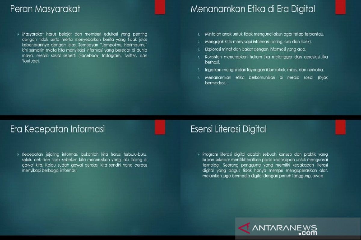 Memahami peran literasi digital bagi masyarakat