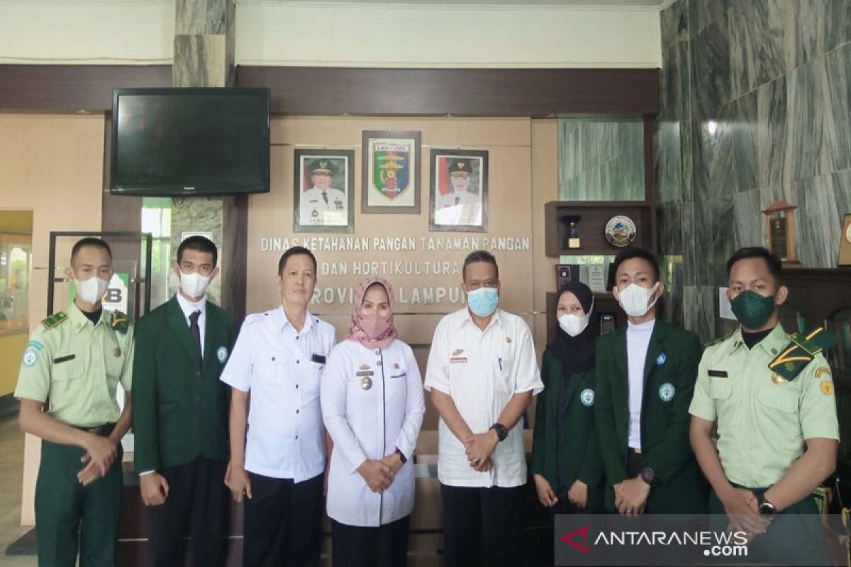 Sukseskan program Kementan, mahasiswa Polbangtan Bogor kenalkan Sekolah Vokasi Kementerian Pertanian di Lampung