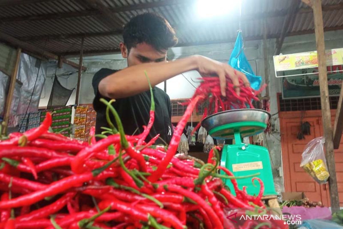 Lima komoditas utama sumbang inflasi Lhokseumawe