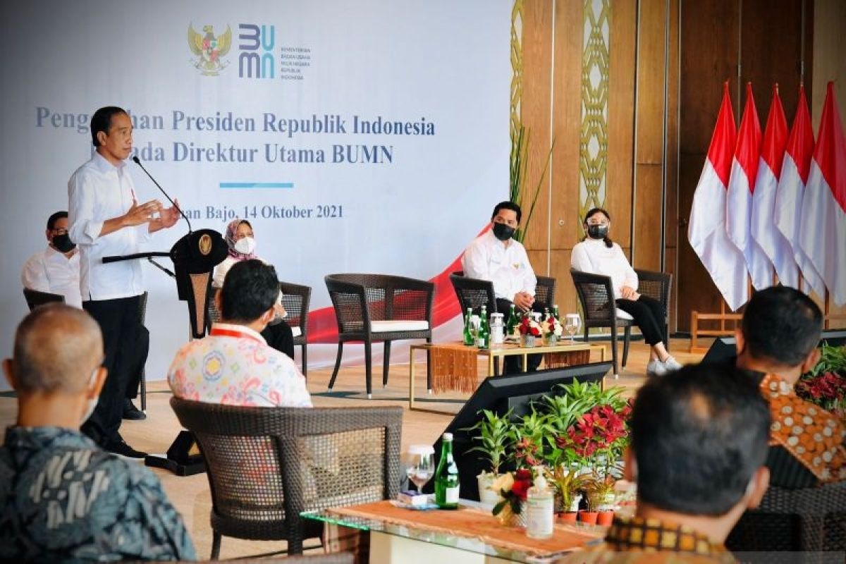 Presiden Jokowi beri dua tahun untuk BUMN melakukan perubahan fundamental