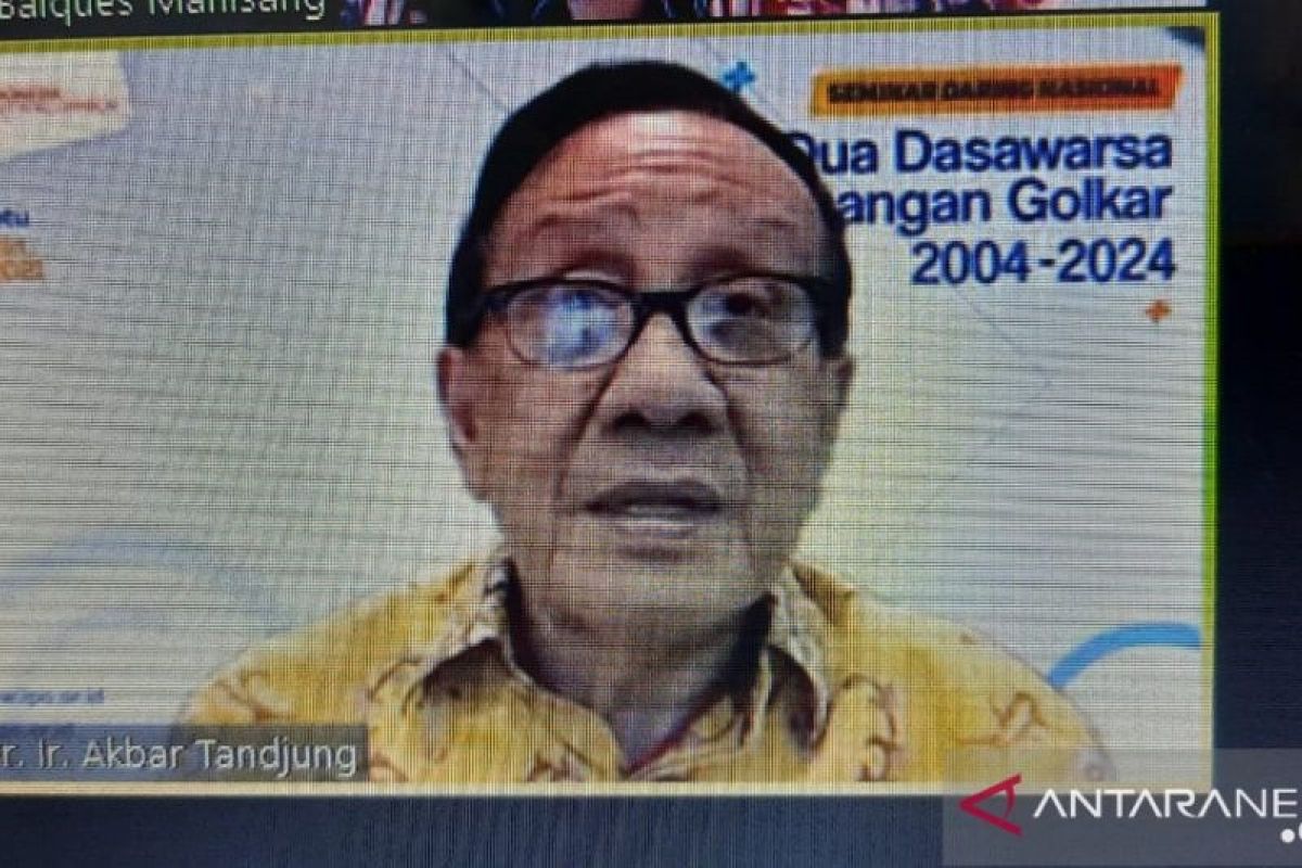 Akbar Tanjung sebut sejarah Golkar modal menangkan Pemilu 2024