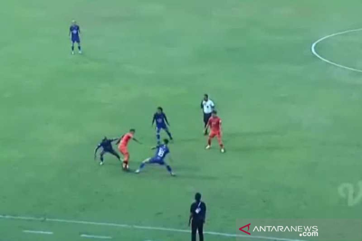 Persita tahan imbang Persiraja 1-1