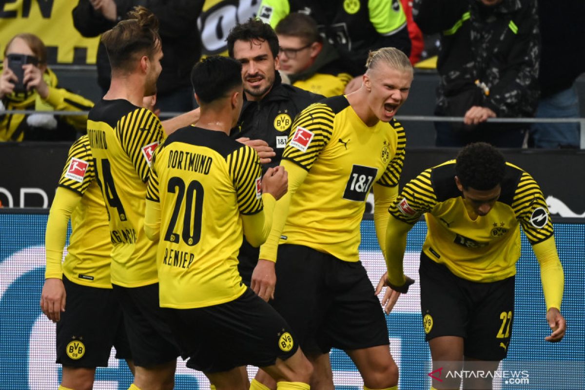 Liga Jerman: Haaland bawa Dortmund menang 3-1 atas Mainz 05