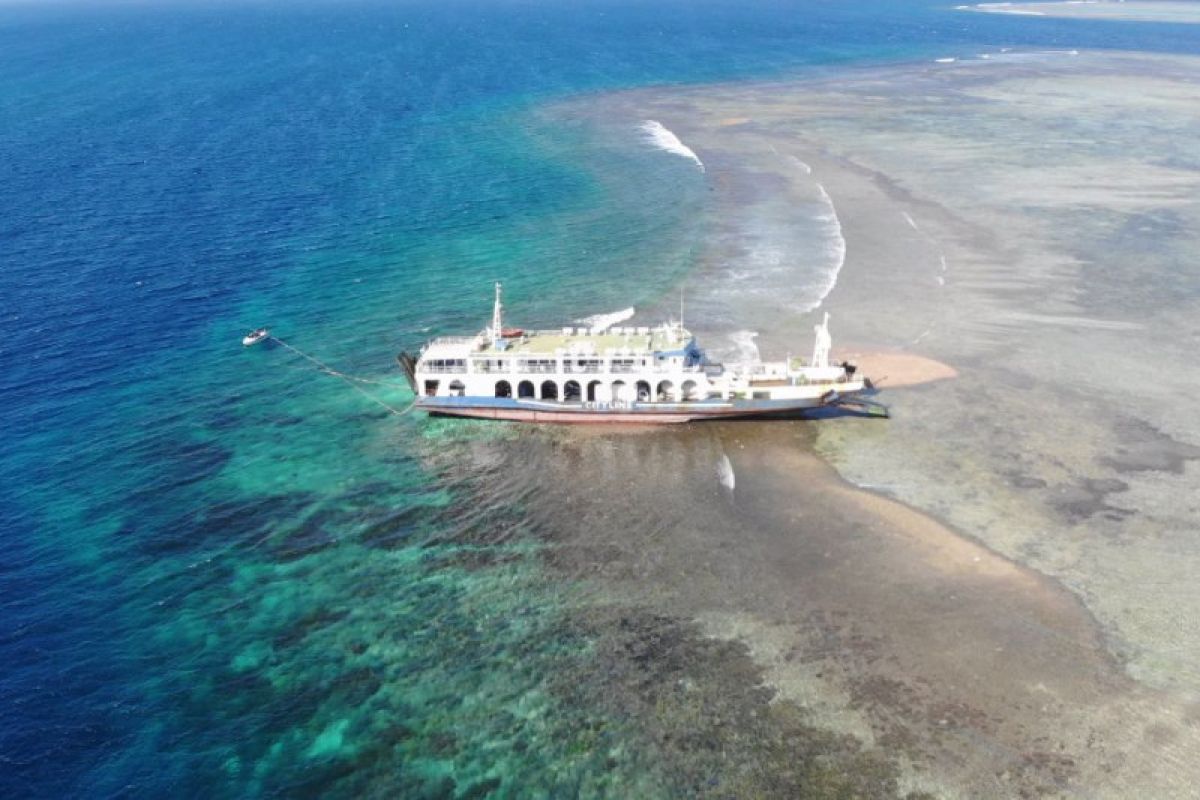 Terumbu karang di Lotim hancur diterjang kapal feri, perusahaan harus tanggung jawab