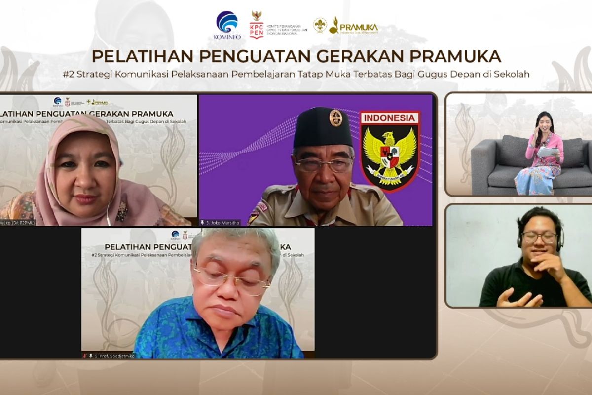 Sekjen Kwarnas : Pramuka siap dukung pemerintah kawal PTM terbatas