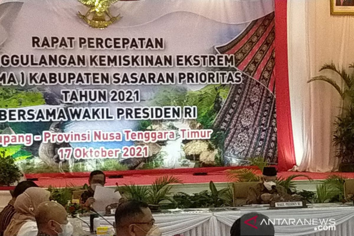 Wapres tutup kunjungan kerja kemiskinan ekstrem 2021 di NTT