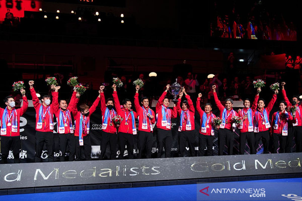 Timnas Indonesia tempati Grup A Piala Thomas dan Uber 2022