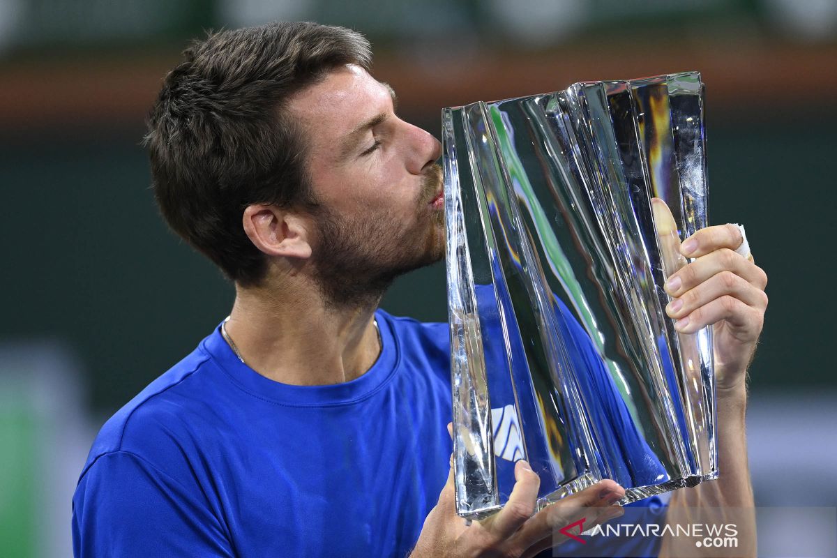 Norrie tekuk Basilashvili sabet gelar juara Indian Wells