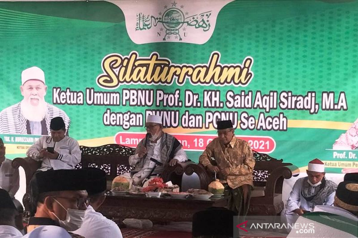 Pengurus NU se-Aceh dukung KH Said Aqil Sirajd kembali pimpin PBNU