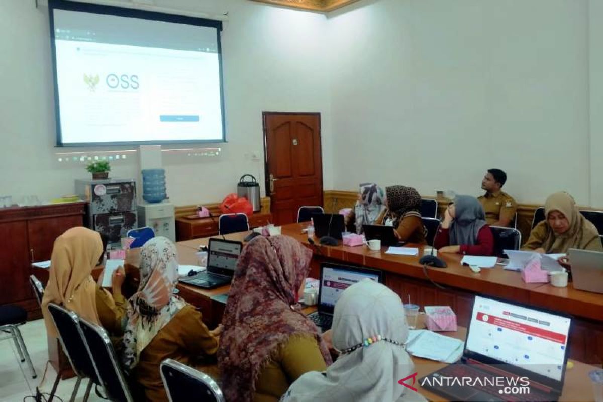 DPMPTSP Aceh Barat sosialisasi sistem OSS terbaru untuk pelaku usaha, ini tujuannya