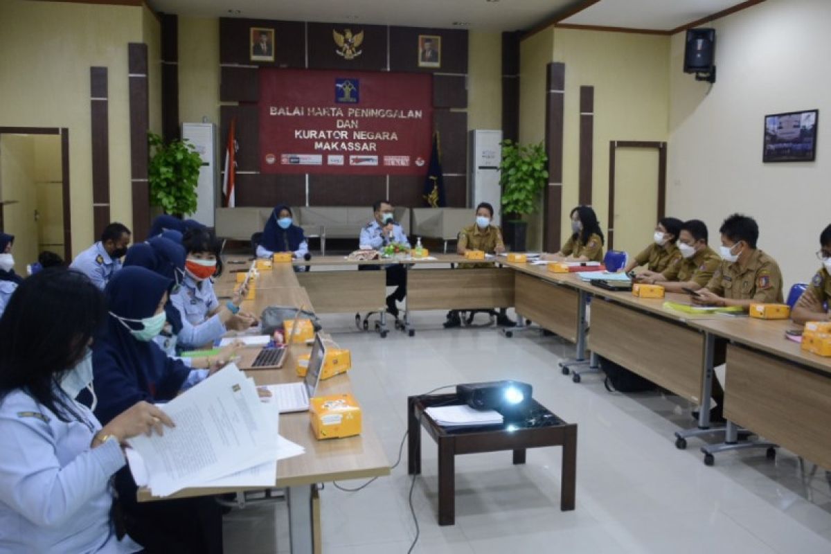 Kanwil Kemenkumham Sulsel harmonisasi 64 Ranperda sejak Januari hingga Oktober 2021