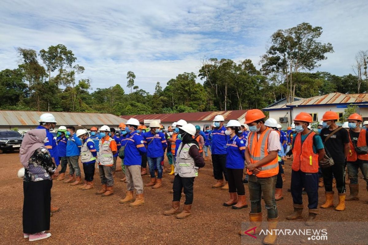 BNN Sulawesi Tenggara sosialisasi P4GN kepada karyawan PT Indrabakti Mustika