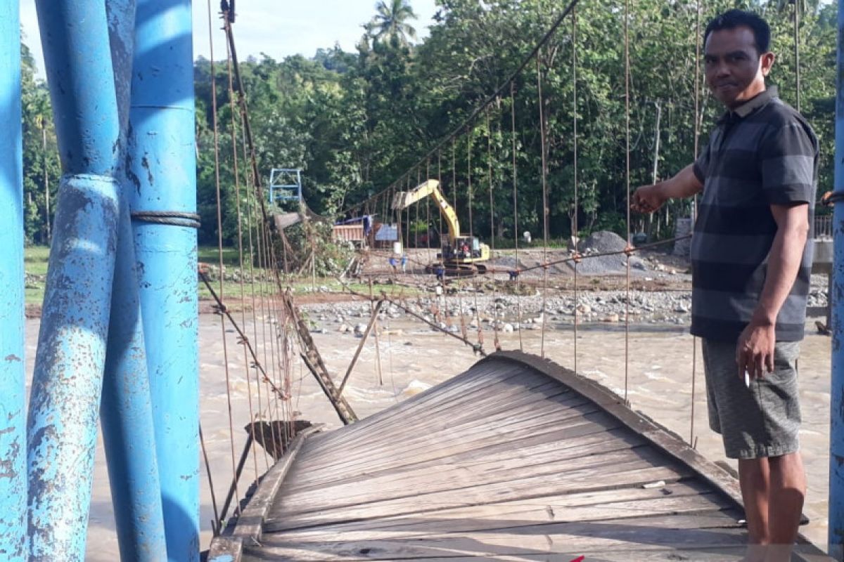 Tiga desa di Kabupaten OKU diterjang banjir bandang, tidak ada korban jiwa