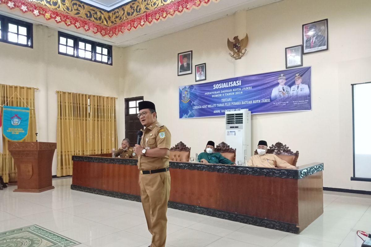 Pemkot Jambi sosialisasikan perda tentang Lembaga Adat Melayu