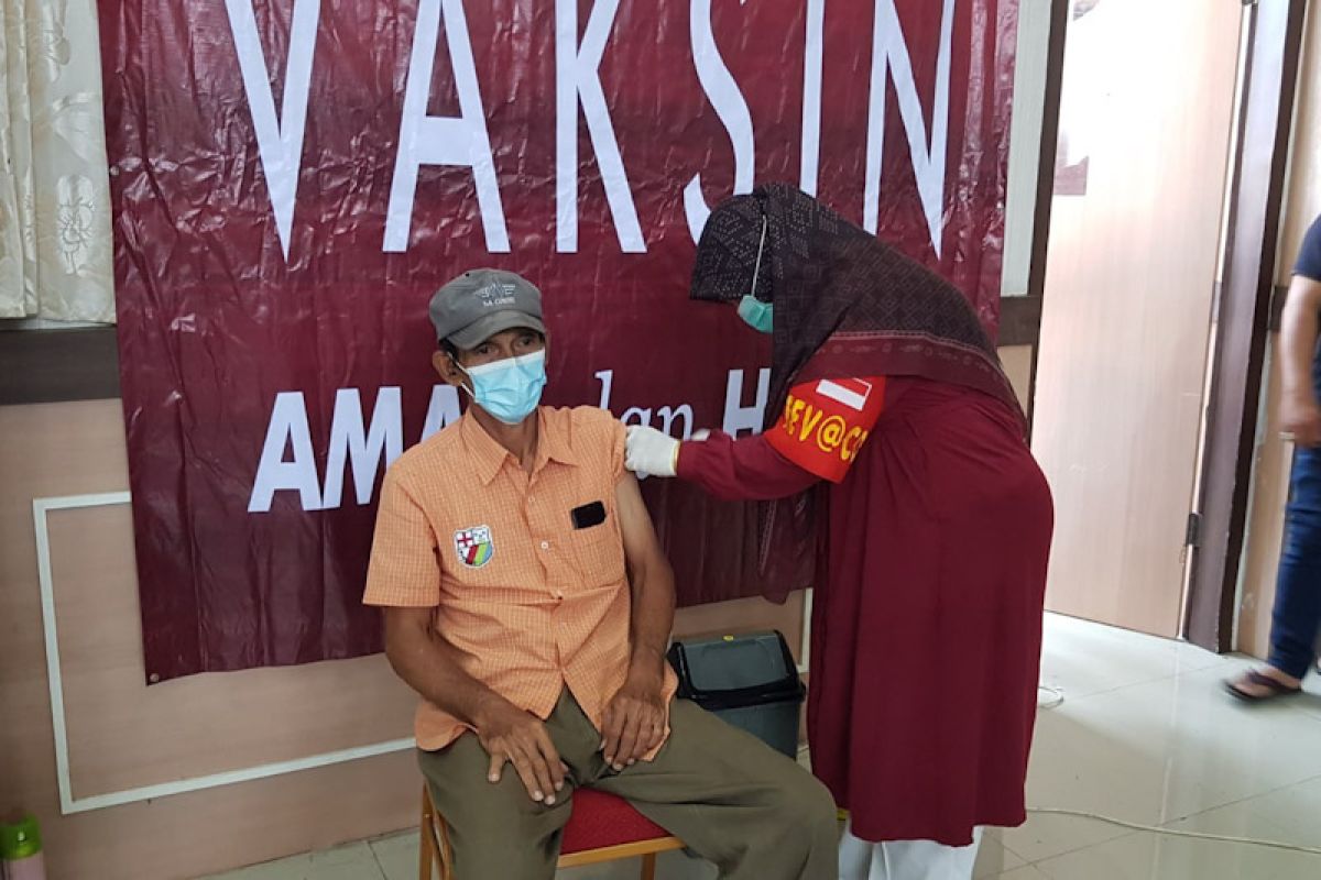 Sebanyak 832 orang ikuti vaksinasi COVID-19 Polda Aceh