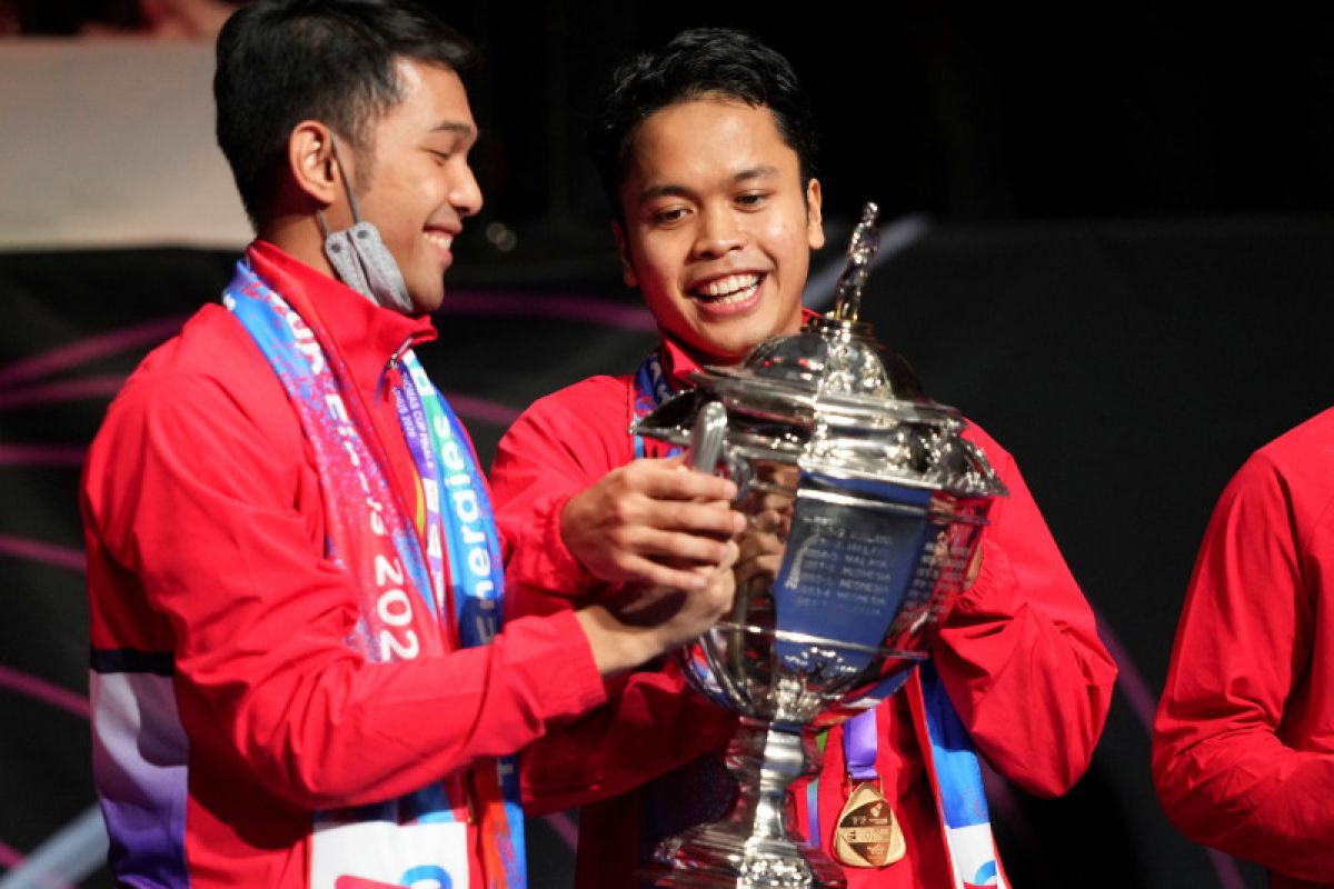 Kembalinya Piala Thomas ke  Indonesia, keren.