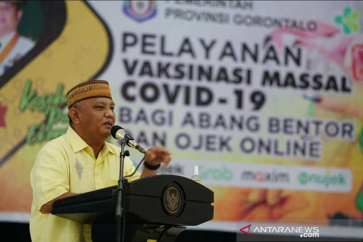 Gubernur Gorontalo sebut pos pendapatan dan belanja APBD 2022 turun