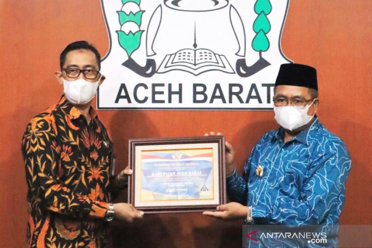 Pemkab Aceh Barat terima penghargaan dari pemerintah