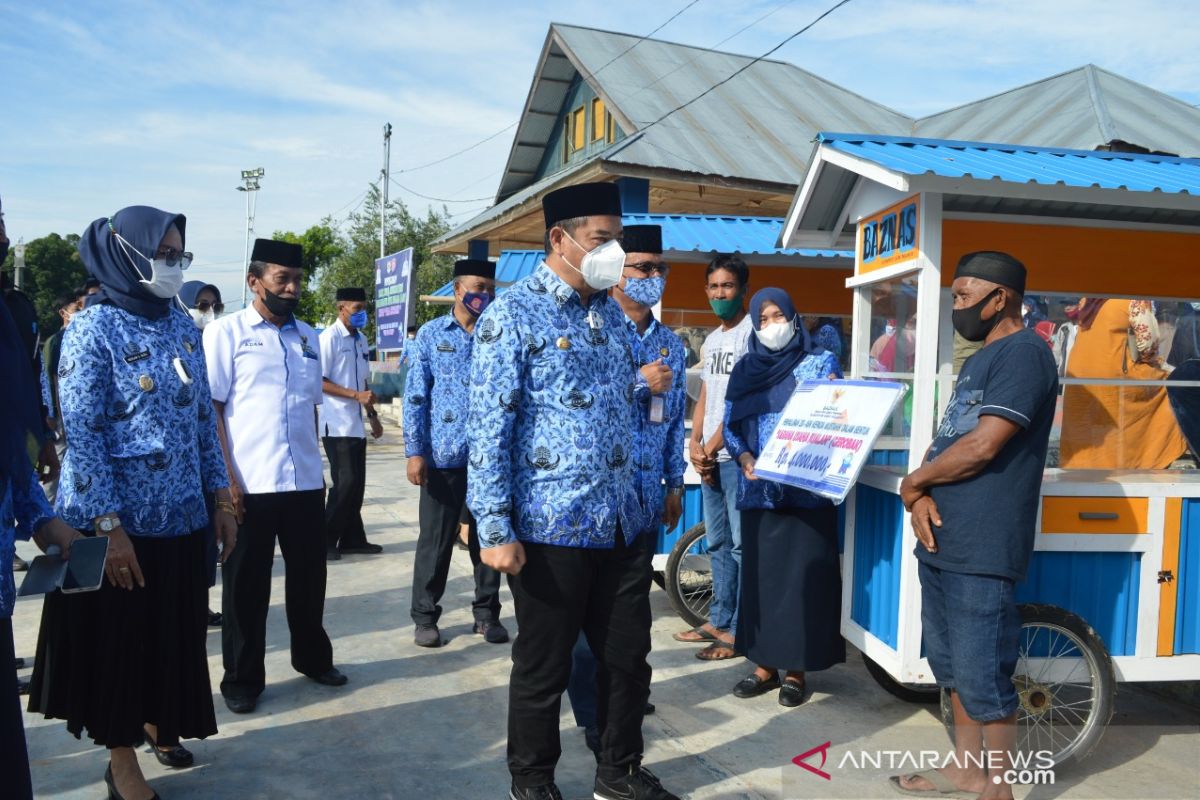 Baznas Bone Bolango salurkan Rp790 juta ZIS ASN ke warga