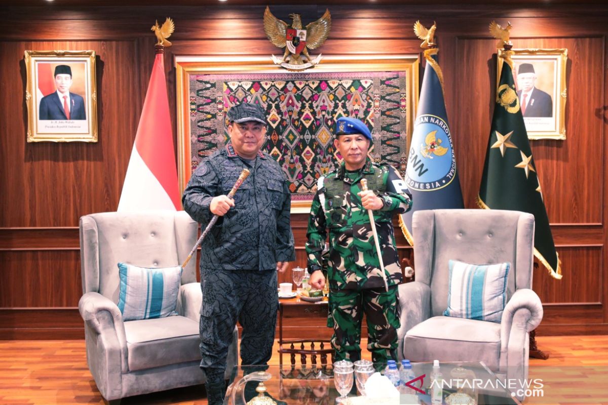 Puspom TNI dukung BNN RI dalam pemberantasan narkotika