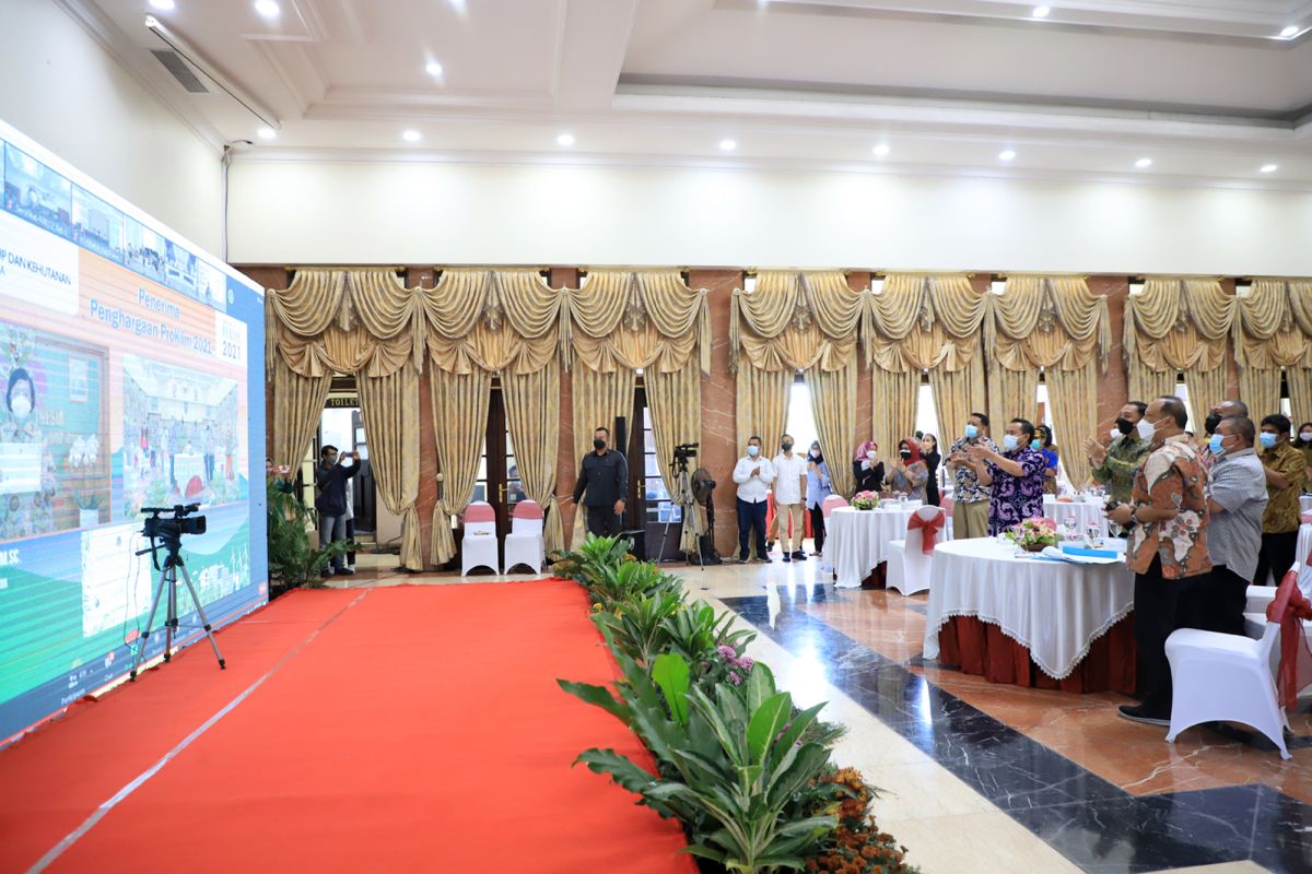 10 kampung di Kota Surabaya raih penghargaan Proklim dari KLHK