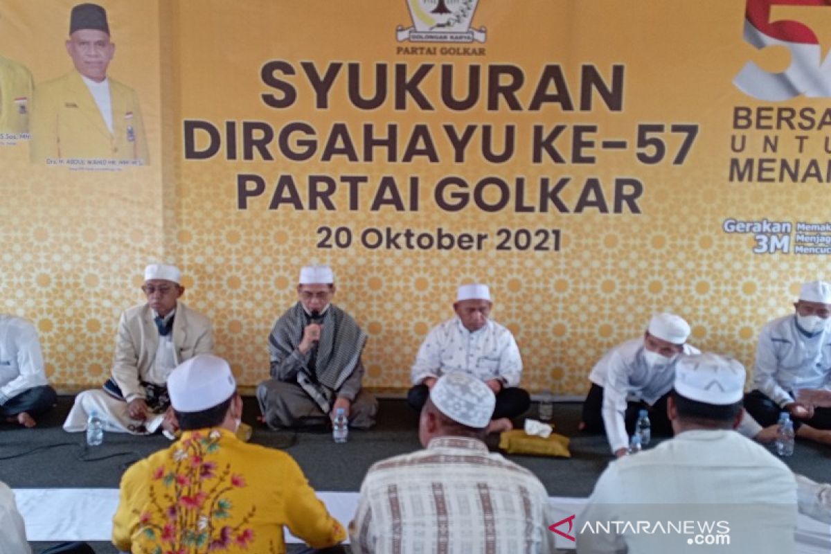 Syukuran HUT Partai Golkar ke 57