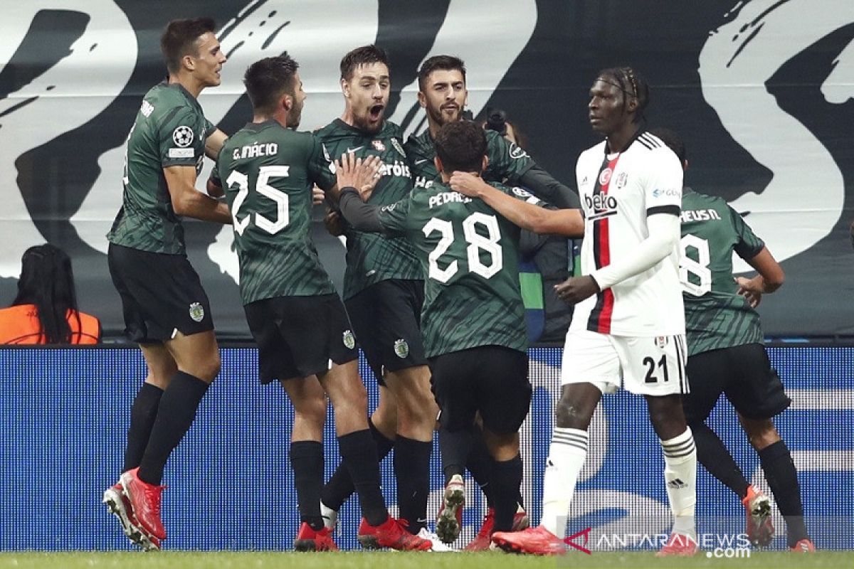 Liga Champions, Sporting buka asa 16 besar selepas bekuk Besiktas