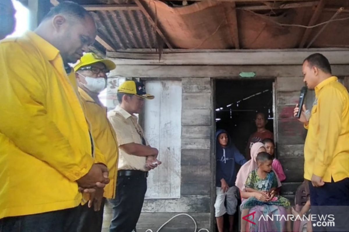 Kunjungi korban kebakaran, Mahyaruddin : Golkar Tanjungbalai hadir untuk masyarakat